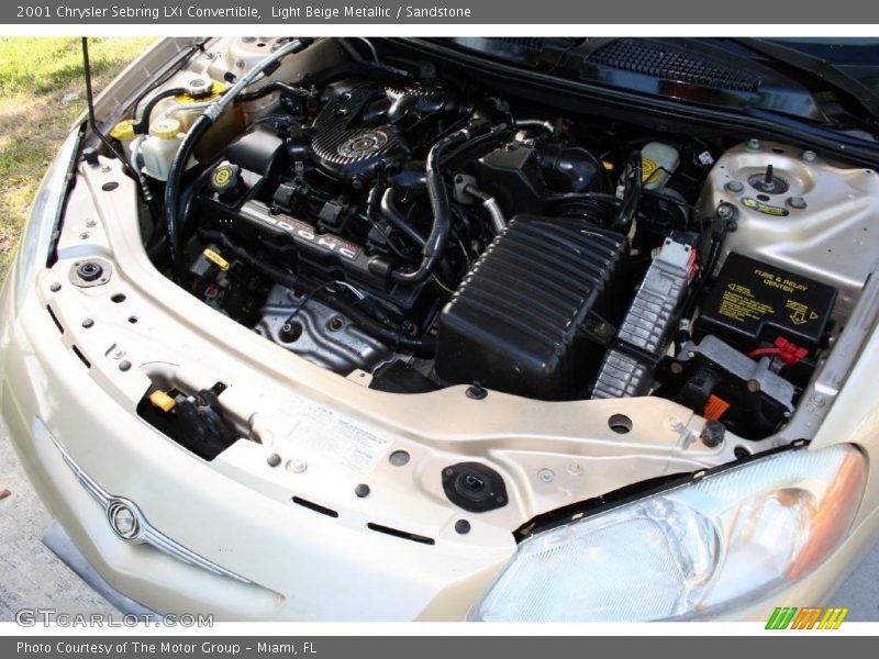 Light Beige Metallic / Sandstone 2001 Chrysler Sebring LXi Convertible