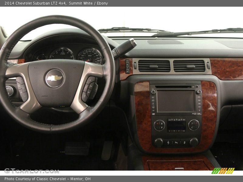 Summit White / Ebony 2014 Chevrolet Suburban LTZ 4x4