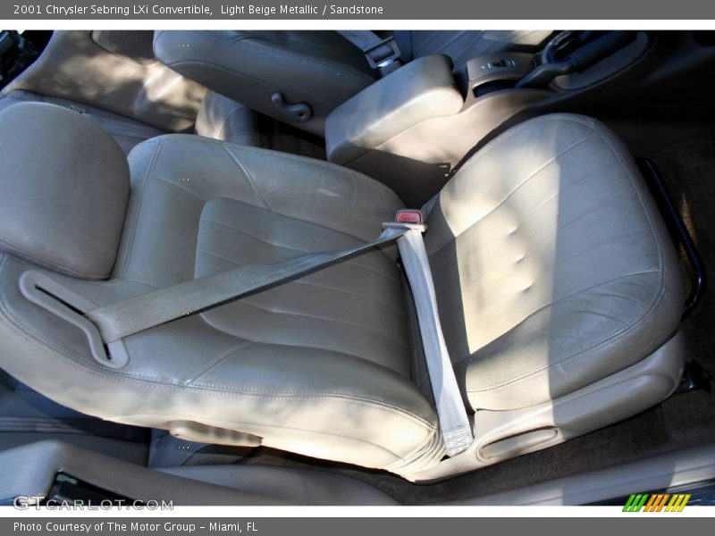 Light Beige Metallic / Sandstone 2001 Chrysler Sebring LXi Convertible