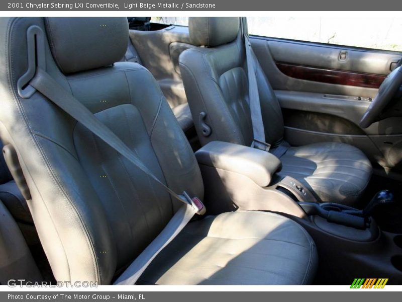 Light Beige Metallic / Sandstone 2001 Chrysler Sebring LXi Convertible