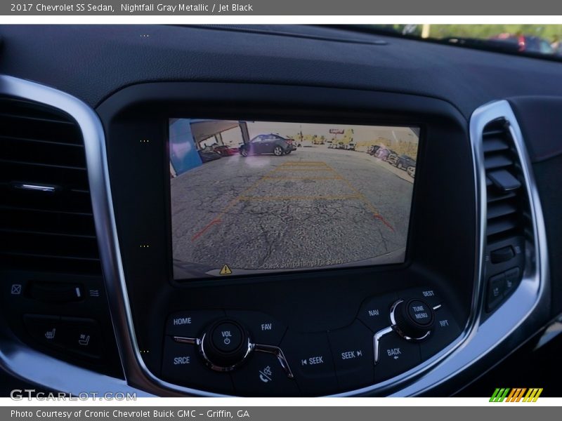 Nightfall Gray Metallic / Jet Black 2017 Chevrolet SS Sedan