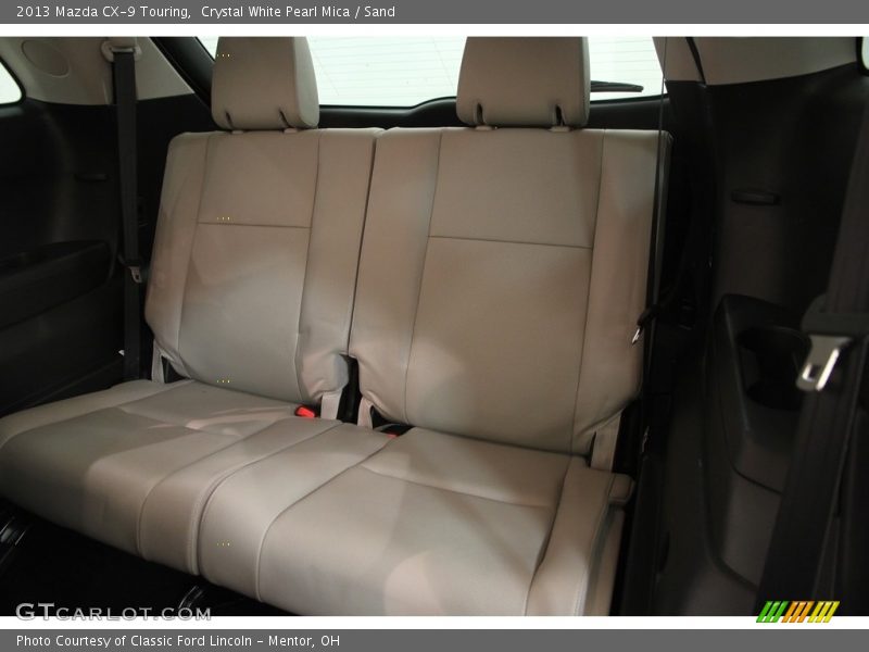 Crystal White Pearl Mica / Sand 2013 Mazda CX-9 Touring