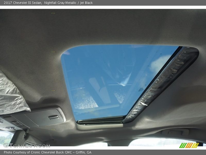 Nightfall Gray Metallic / Jet Black 2017 Chevrolet SS Sedan
