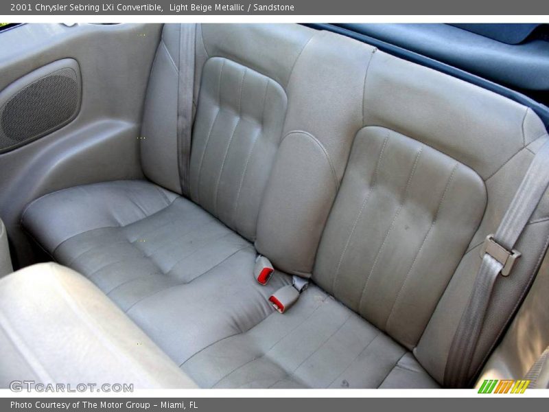Light Beige Metallic / Sandstone 2001 Chrysler Sebring LXi Convertible
