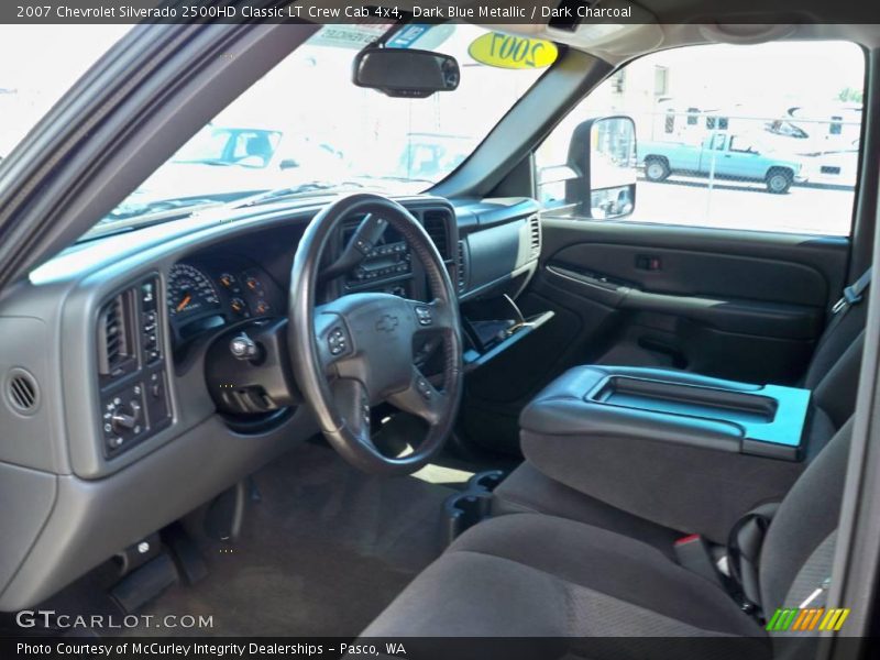 Dark Blue Metallic / Dark Charcoal 2007 Chevrolet Silverado 2500HD Classic LT Crew Cab 4x4