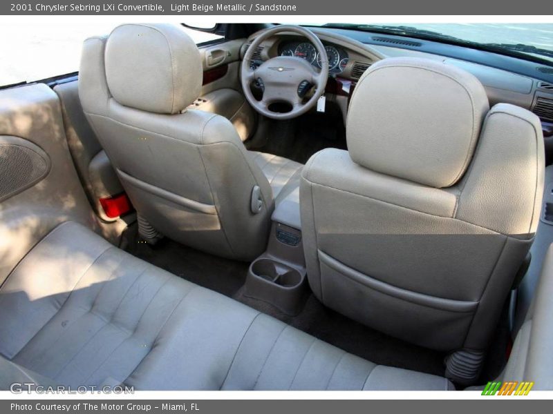 Light Beige Metallic / Sandstone 2001 Chrysler Sebring LXi Convertible