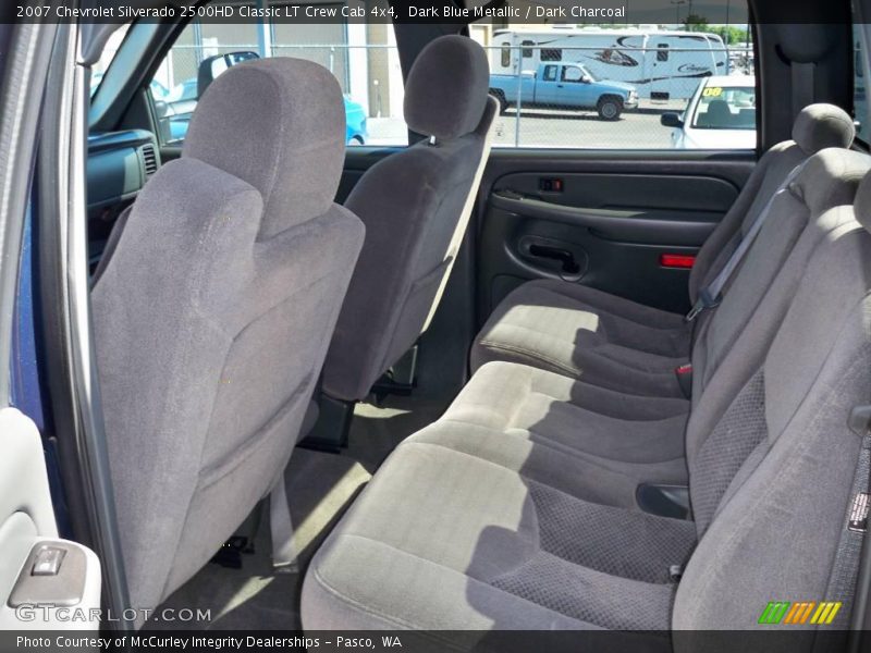 Dark Blue Metallic / Dark Charcoal 2007 Chevrolet Silverado 2500HD Classic LT Crew Cab 4x4