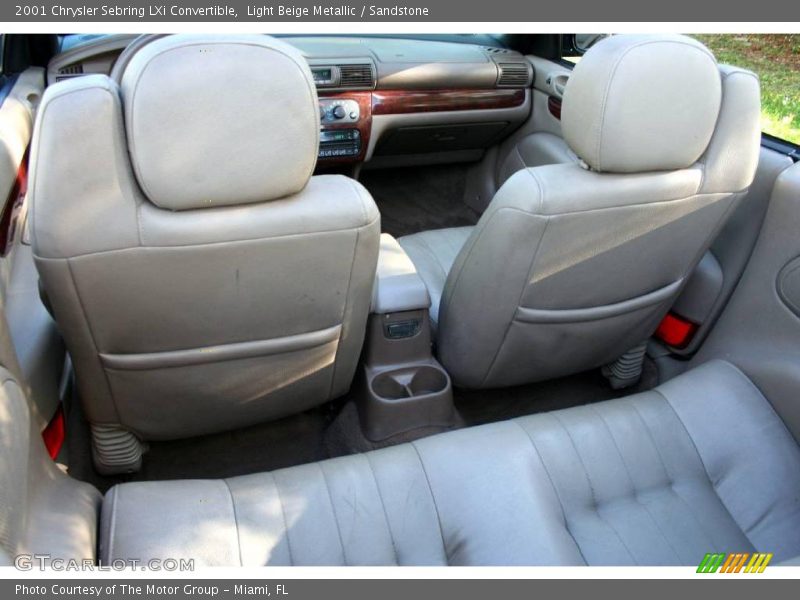 Light Beige Metallic / Sandstone 2001 Chrysler Sebring LXi Convertible