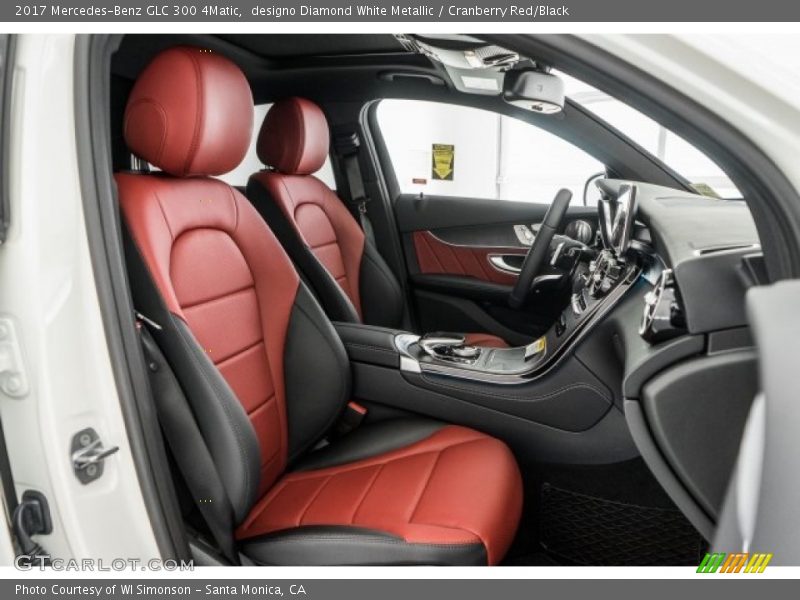  2017 GLC 300 4Matic Cranberry Red/Black Interior