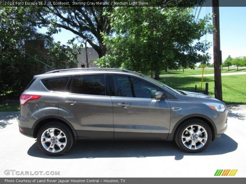 Sterling Gray Metallic / Medium Light Stone 2013 Ford Escape SE 2.0L EcoBoost