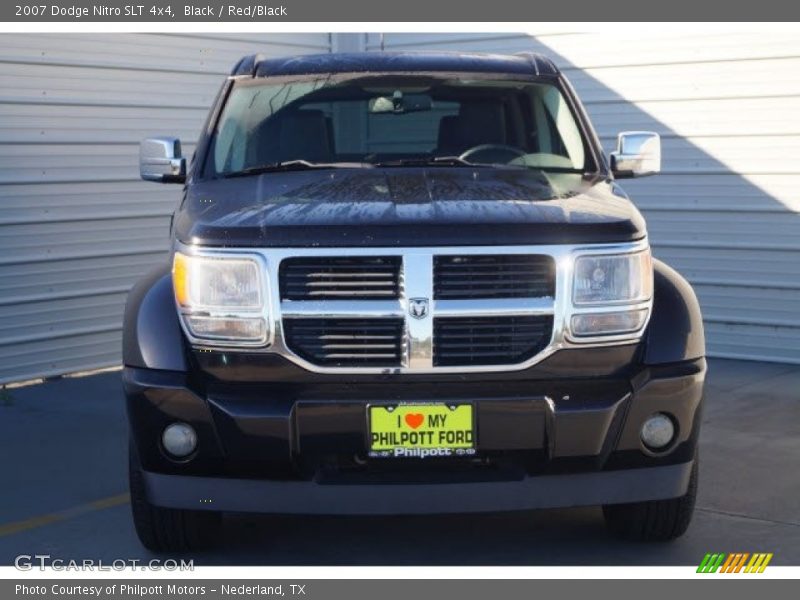 Black / Red/Black 2007 Dodge Nitro SLT 4x4