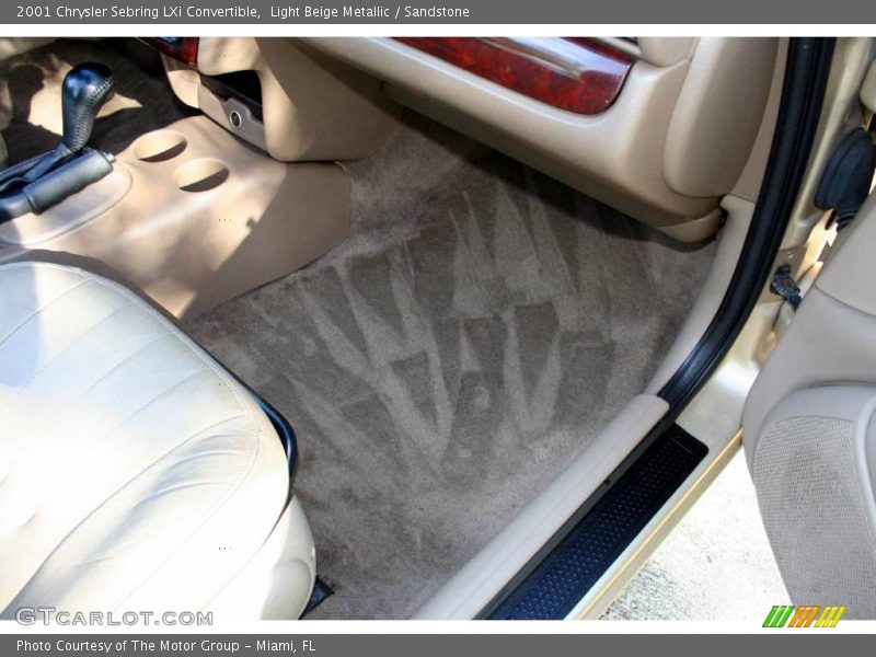 Light Beige Metallic / Sandstone 2001 Chrysler Sebring LXi Convertible