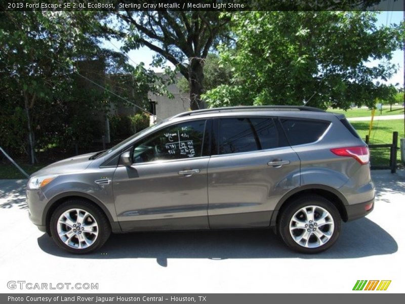 Sterling Gray Metallic / Medium Light Stone 2013 Ford Escape SE 2.0L EcoBoost