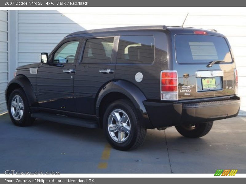 Black / Red/Black 2007 Dodge Nitro SLT 4x4