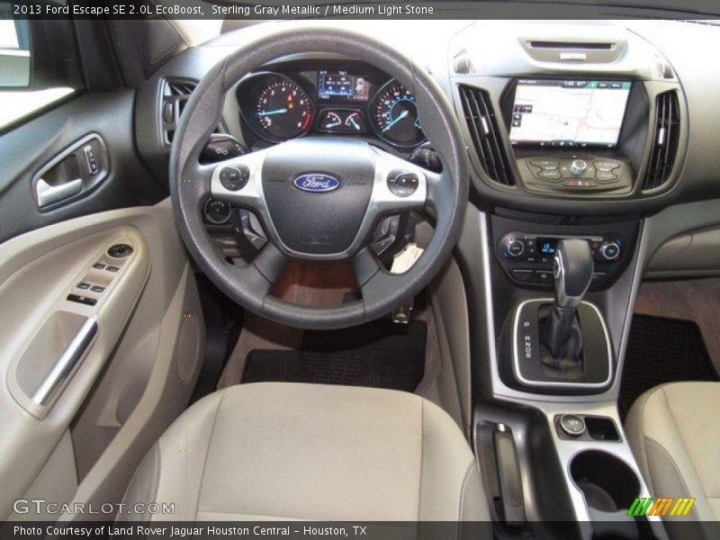 Sterling Gray Metallic / Medium Light Stone 2013 Ford Escape SE 2.0L EcoBoost