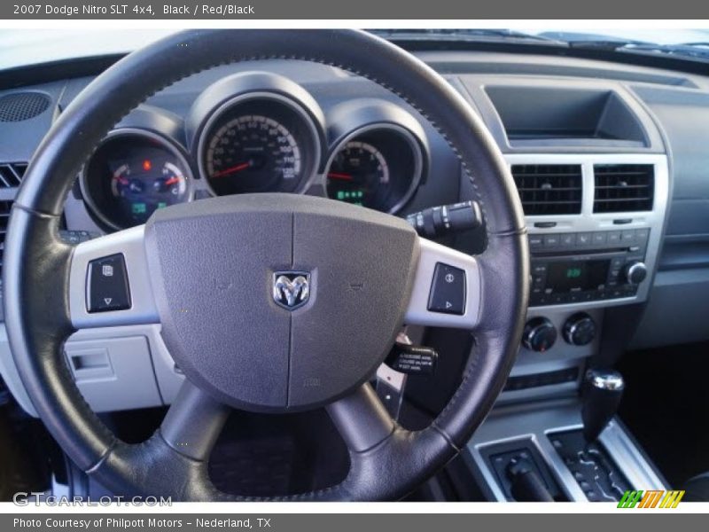 Black / Red/Black 2007 Dodge Nitro SLT 4x4