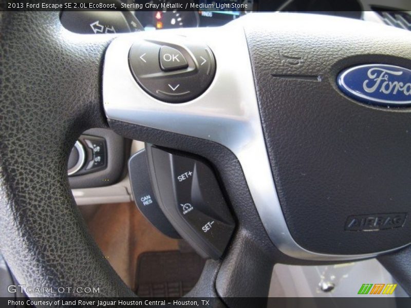 Sterling Gray Metallic / Medium Light Stone 2013 Ford Escape SE 2.0L EcoBoost