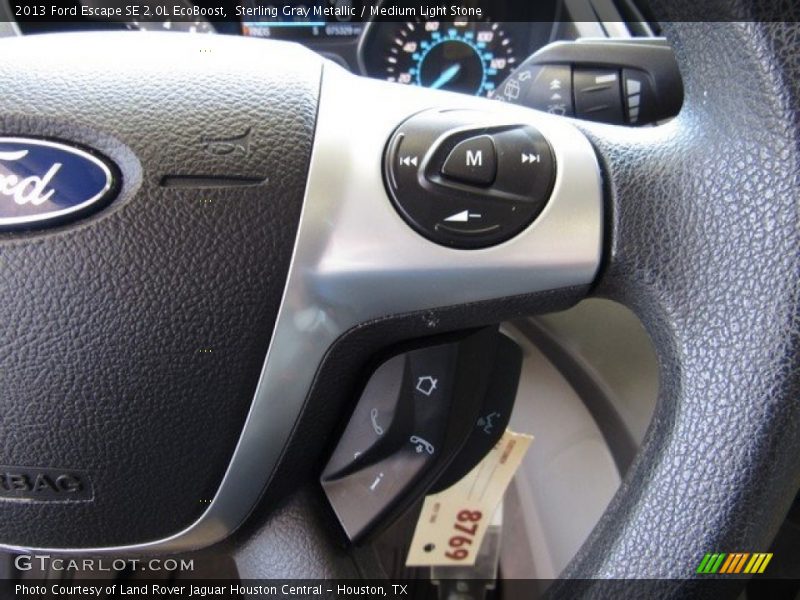 Sterling Gray Metallic / Medium Light Stone 2013 Ford Escape SE 2.0L EcoBoost