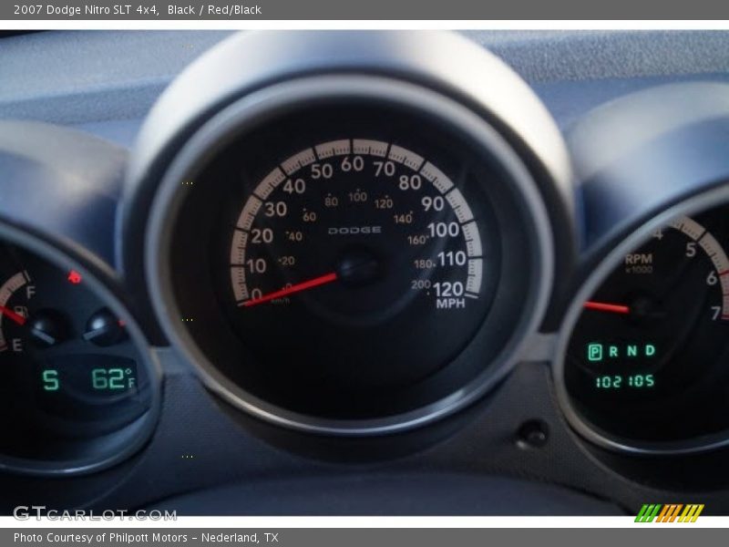 Black / Red/Black 2007 Dodge Nitro SLT 4x4