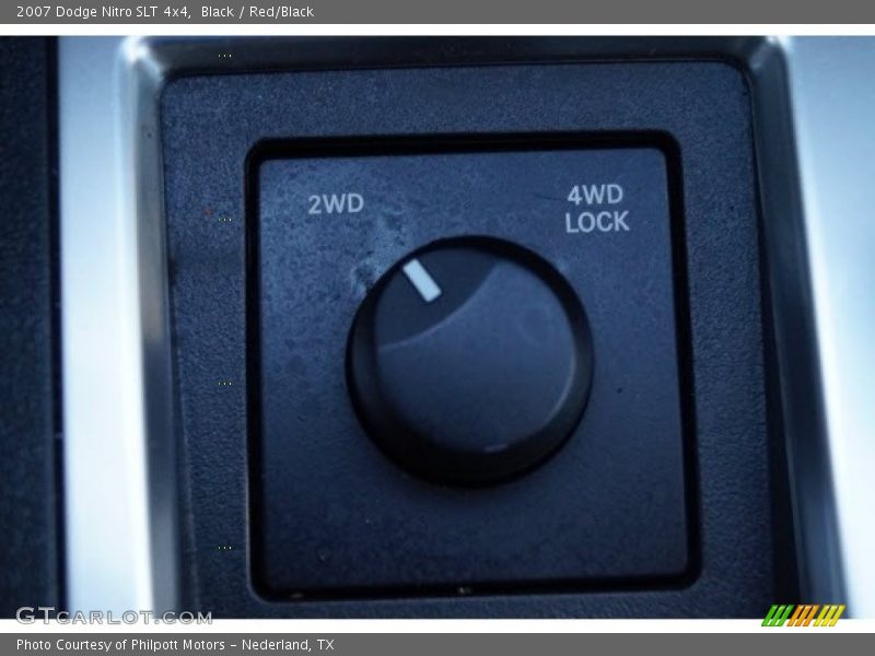 Black / Red/Black 2007 Dodge Nitro SLT 4x4