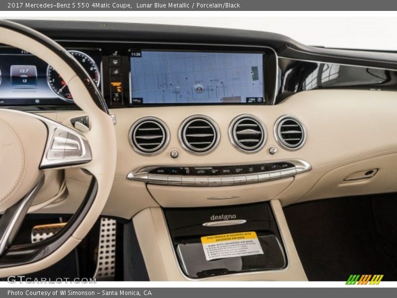 Controls of 2017 S 550 4Matic Coupe