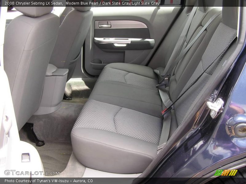 Modern Blue Pearl / Dark Slate Gray/Light Slate Gray 2008 Chrysler Sebring LX Sedan
