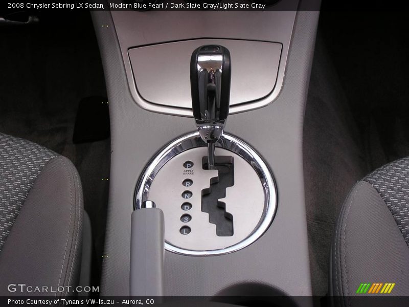 Modern Blue Pearl / Dark Slate Gray/Light Slate Gray 2008 Chrysler Sebring LX Sedan