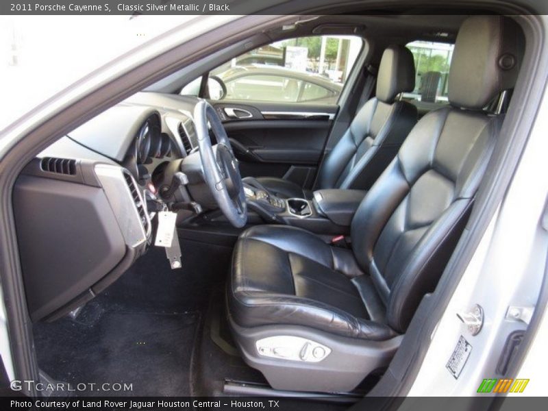 Classic Silver Metallic / Black 2011 Porsche Cayenne S