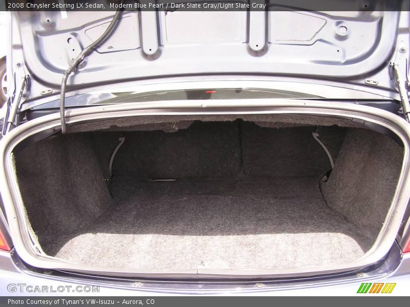 Modern Blue Pearl / Dark Slate Gray/Light Slate Gray 2008 Chrysler Sebring LX Sedan
