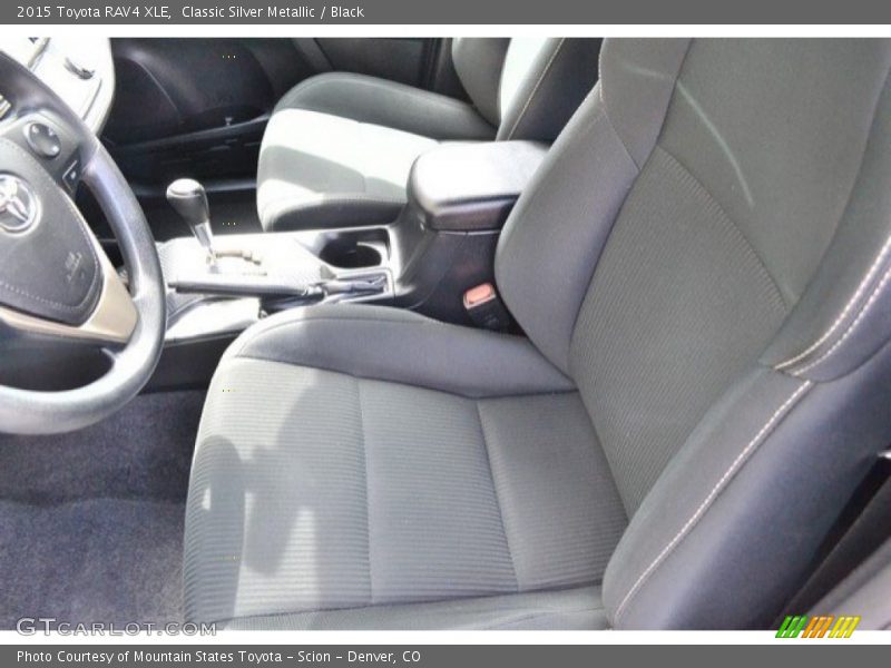 Classic Silver Metallic / Black 2015 Toyota RAV4 XLE