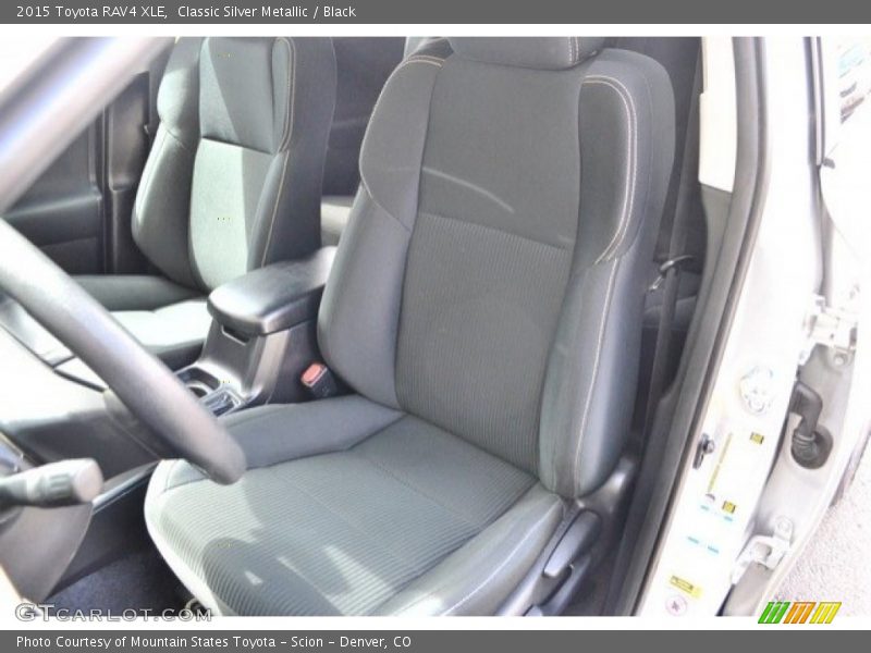 Classic Silver Metallic / Black 2015 Toyota RAV4 XLE