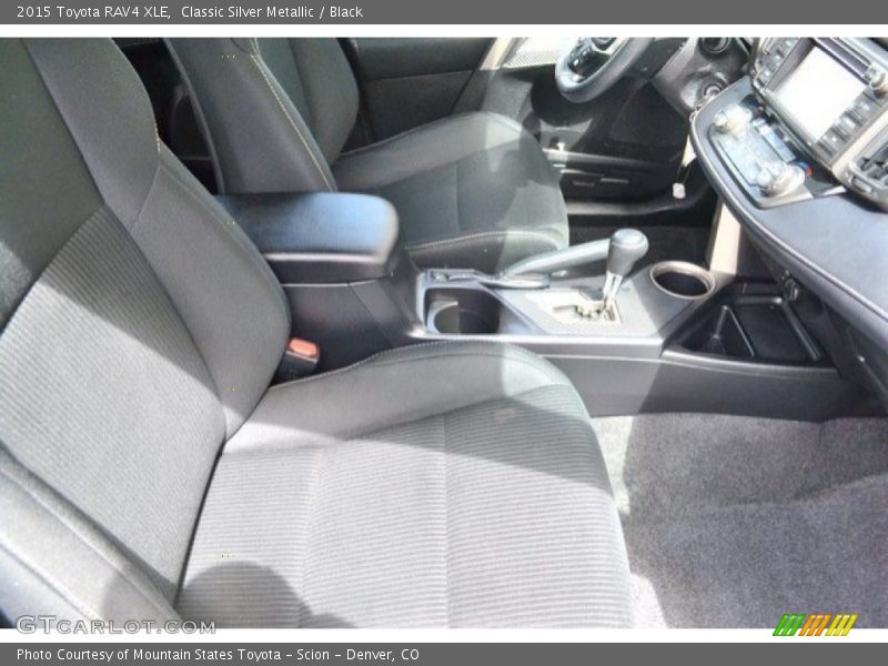 Classic Silver Metallic / Black 2015 Toyota RAV4 XLE