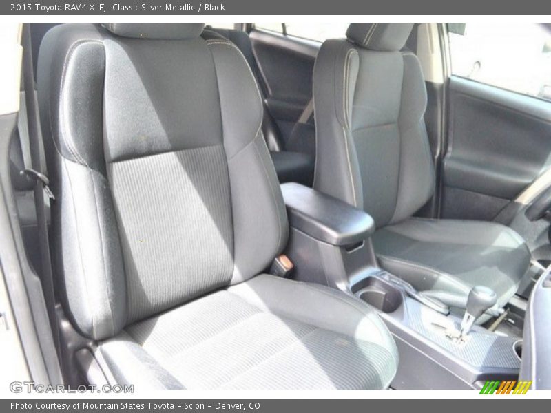 Classic Silver Metallic / Black 2015 Toyota RAV4 XLE