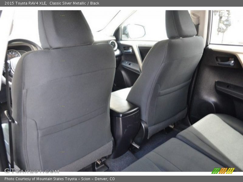 Classic Silver Metallic / Black 2015 Toyota RAV4 XLE