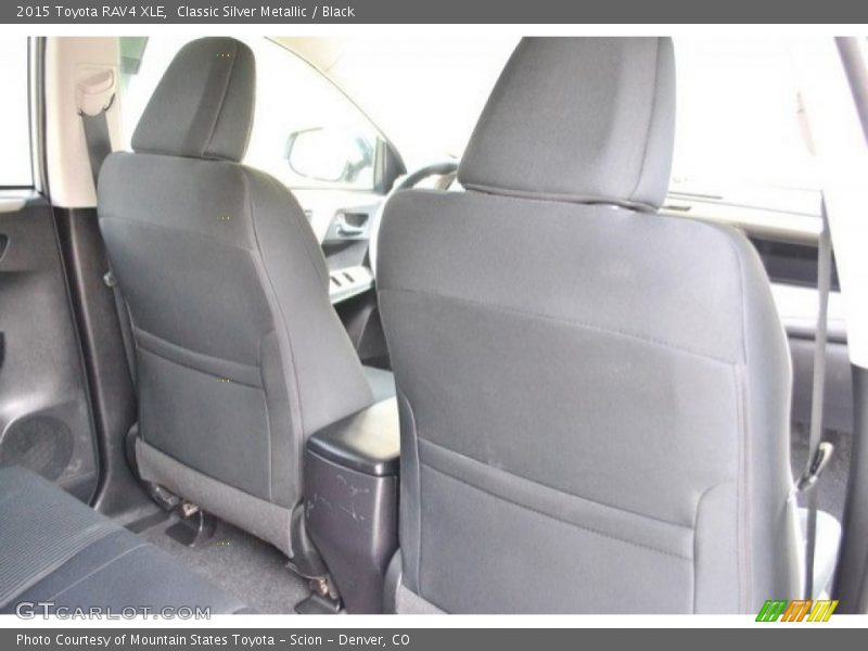 Classic Silver Metallic / Black 2015 Toyota RAV4 XLE
