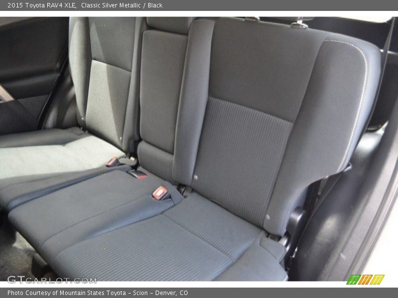 Classic Silver Metallic / Black 2015 Toyota RAV4 XLE