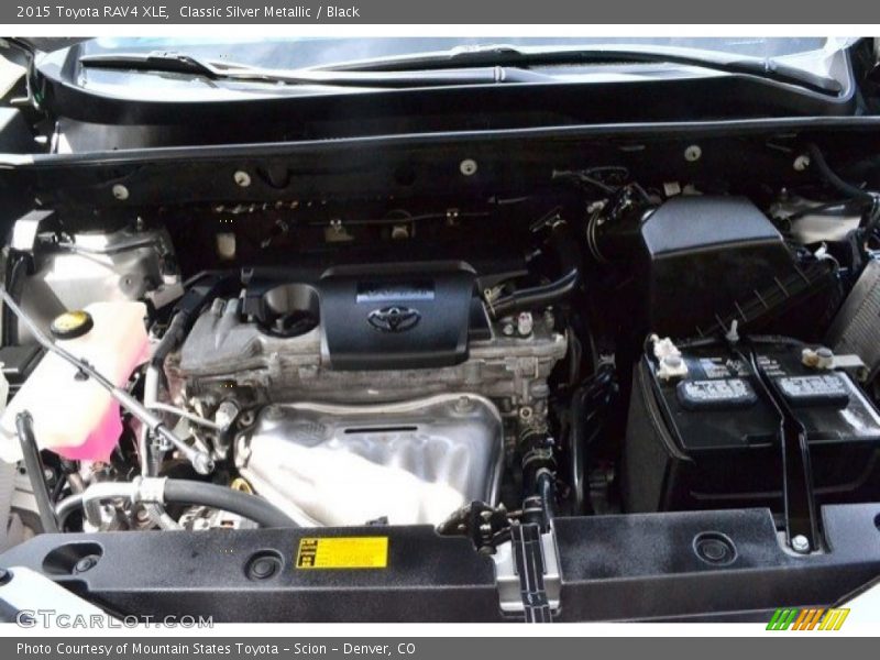 Classic Silver Metallic / Black 2015 Toyota RAV4 XLE