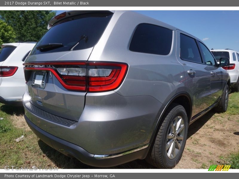 Billet Metallic / Black 2017 Dodge Durango SXT