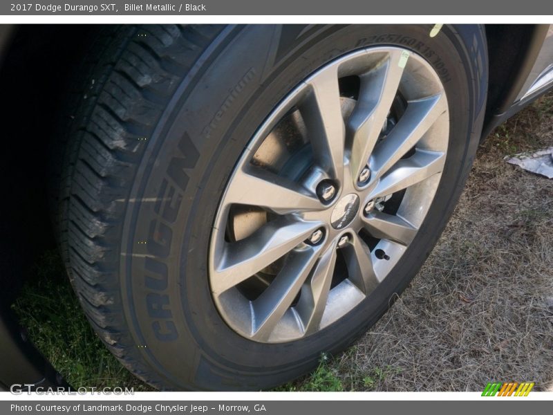 Billet Metallic / Black 2017 Dodge Durango SXT