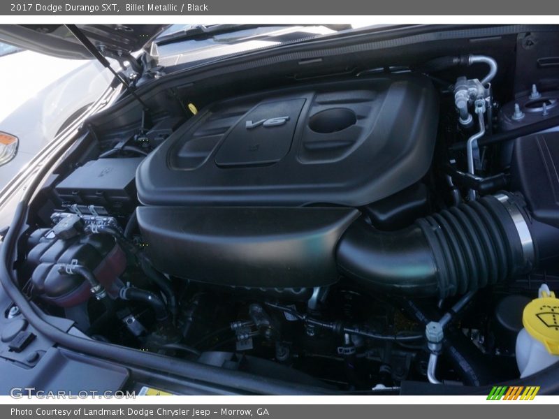 Billet Metallic / Black 2017 Dodge Durango SXT