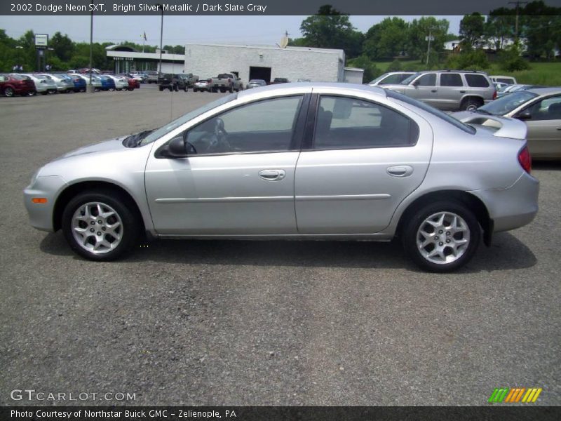 Bright Silver Metallic / Dark Slate Gray 2002 Dodge Neon SXT