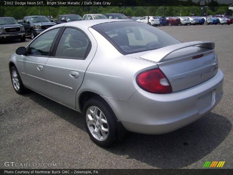 Bright Silver Metallic / Dark Slate Gray 2002 Dodge Neon SXT