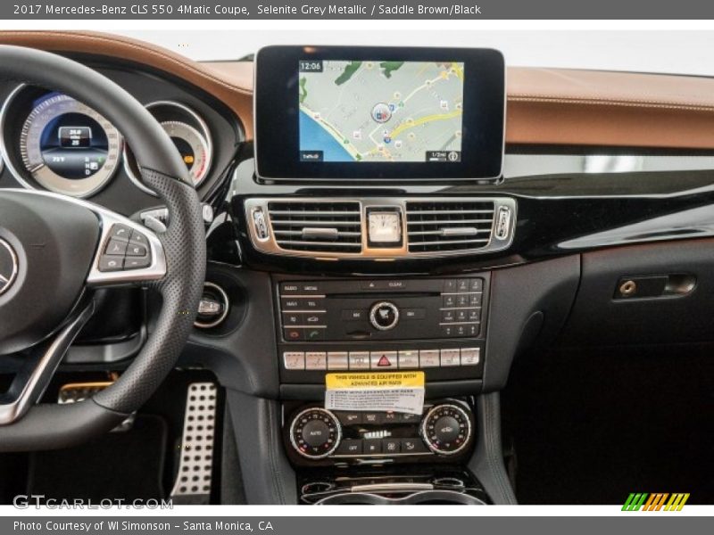 Controls of 2017 CLS 550 4Matic Coupe