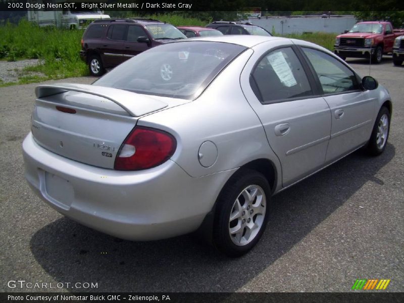 Bright Silver Metallic / Dark Slate Gray 2002 Dodge Neon SXT