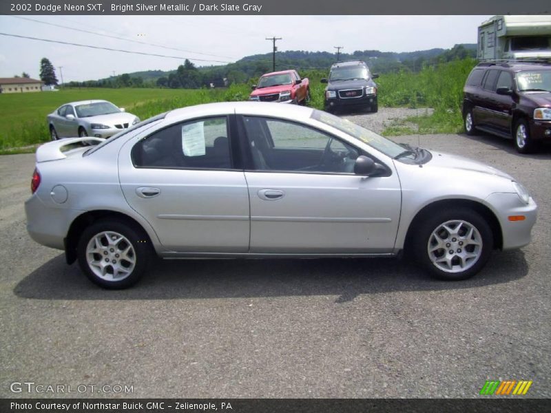 Bright Silver Metallic / Dark Slate Gray 2002 Dodge Neon SXT