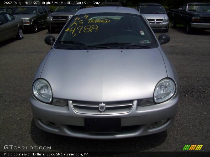 Bright Silver Metallic / Dark Slate Gray 2002 Dodge Neon SXT