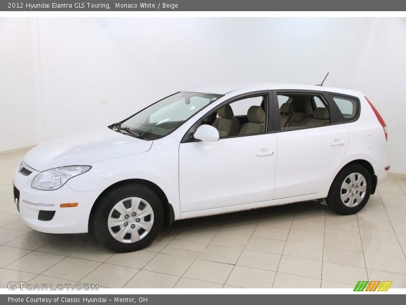 Front 3/4 View of 2012 Elantra GLS Touring