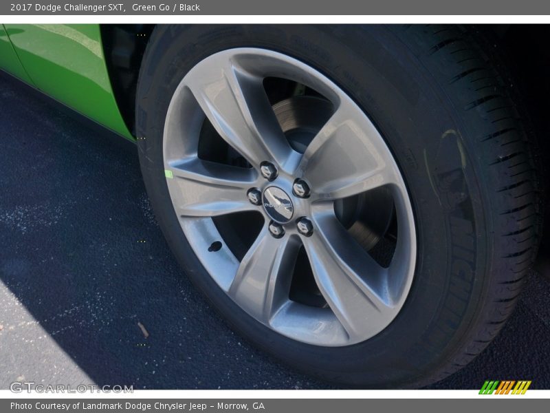 Green Go / Black 2017 Dodge Challenger SXT