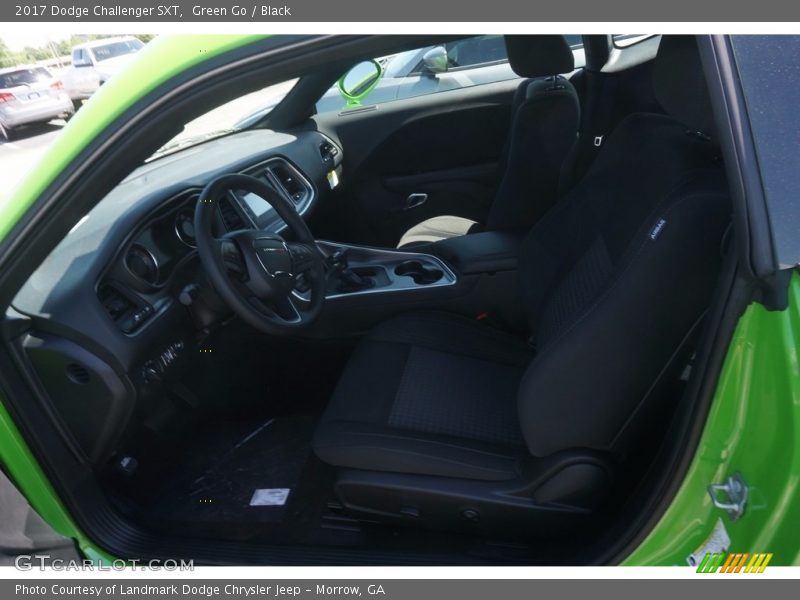 Green Go / Black 2017 Dodge Challenger SXT