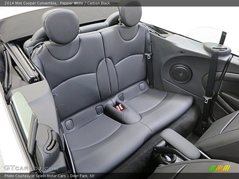 Pepper White / Carbon Black 2014 Mini Cooper Convertible